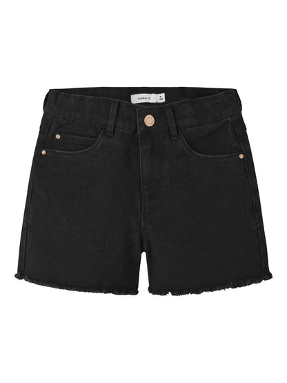 Shorts denim Name It neri unisex bambino