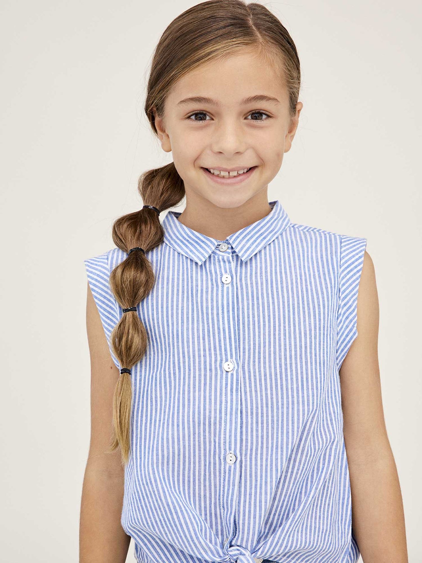 Camicia unisex bambino Name It in blu dusty