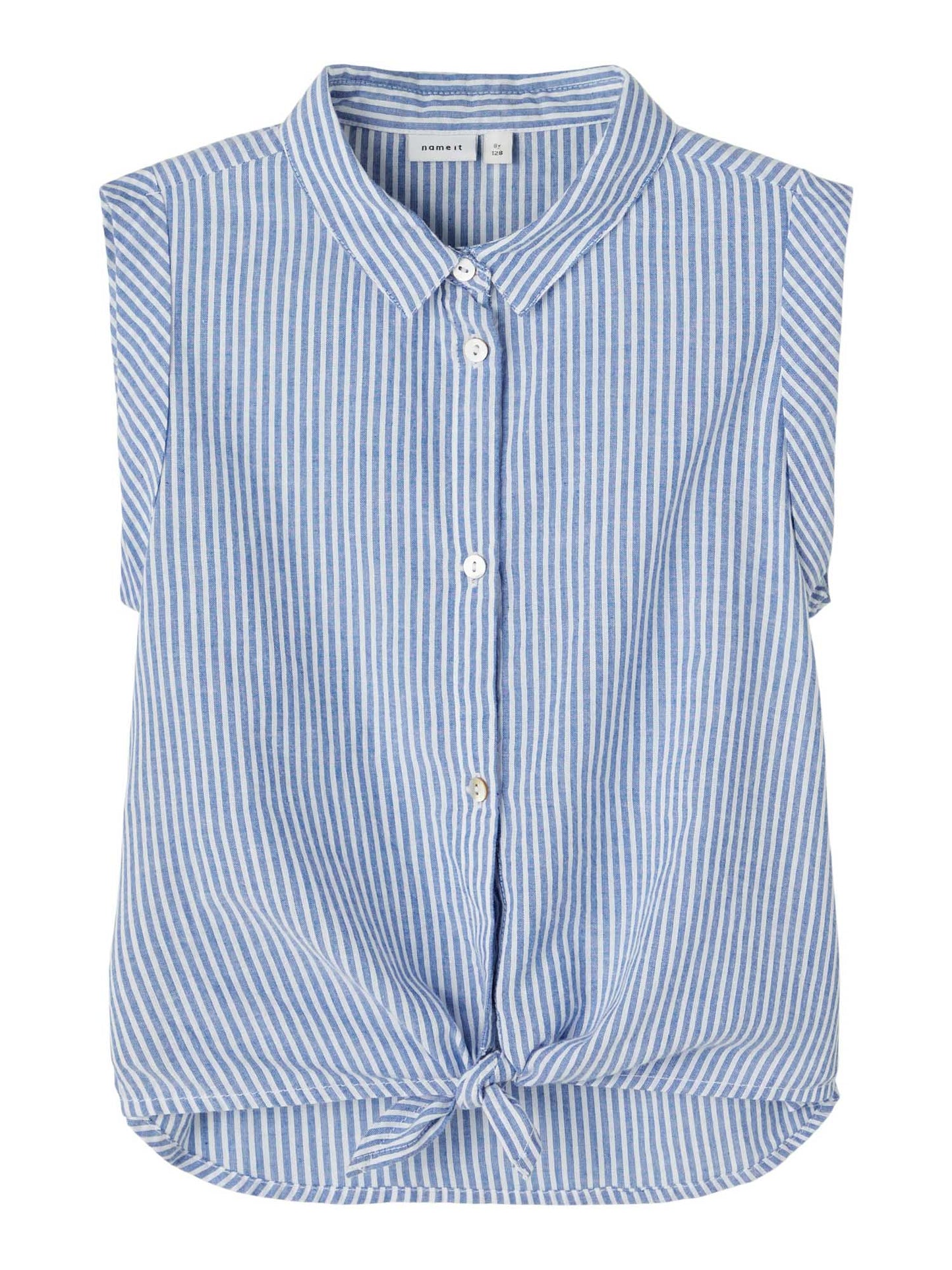 Camicia unisex bambino Name It in blu dusty