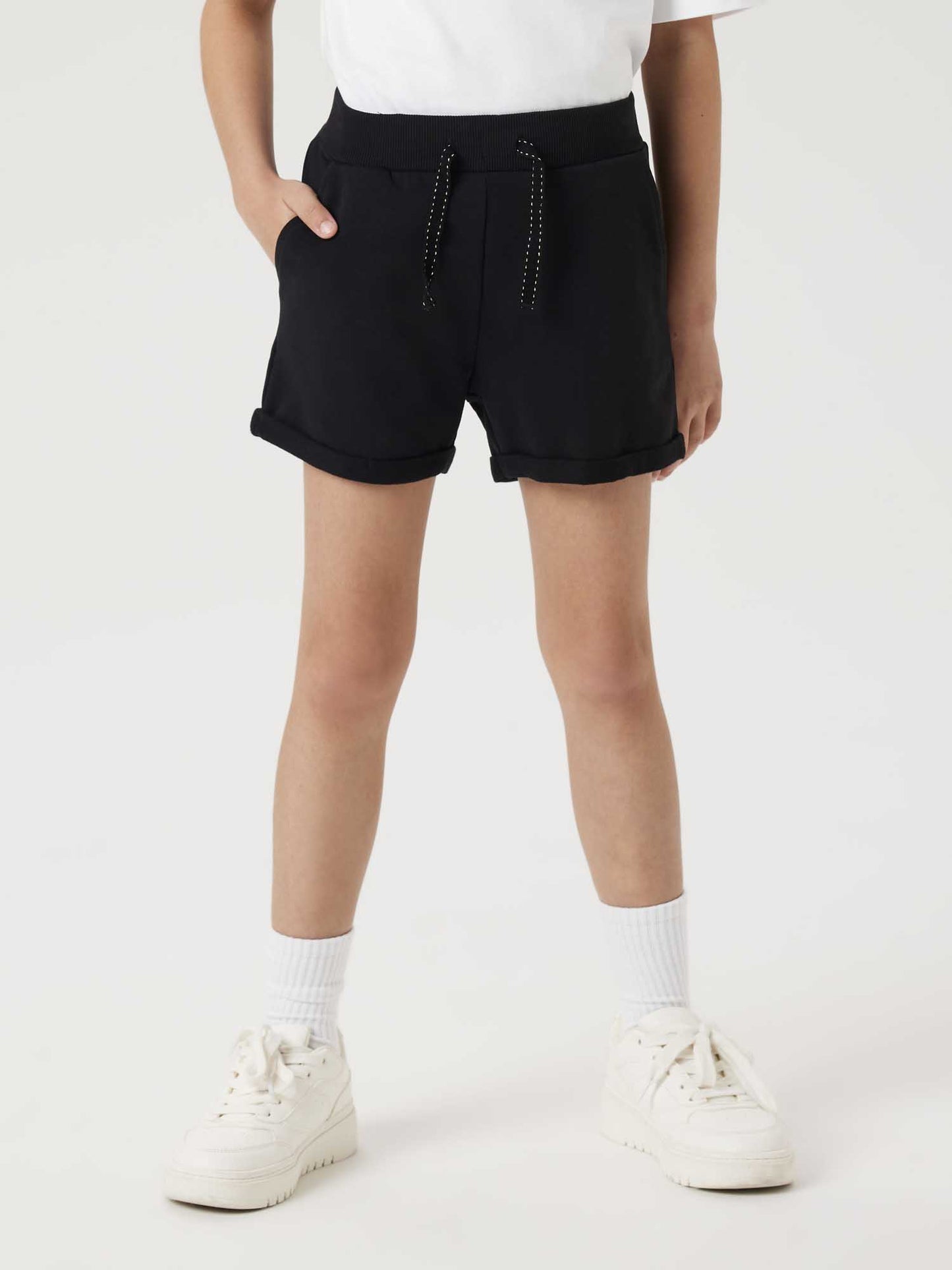 Shorts Name It NkfVolta in nero per bambino unisex