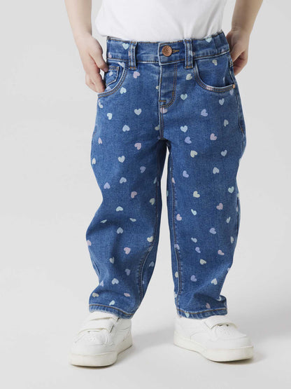 Jeans Mom Fit da bambino e bambina in denim comodi e di tendenza