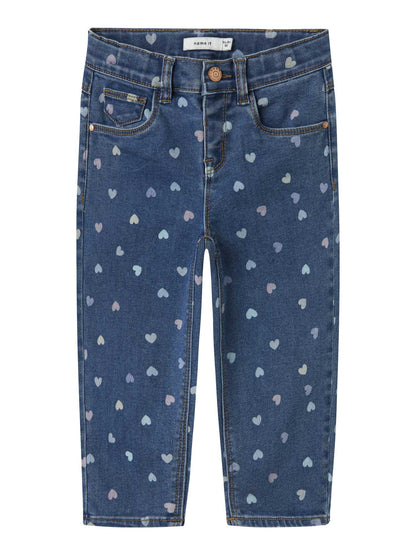 Jeans Mom Fit da bambino e bambina in denim comodi e di tendenza