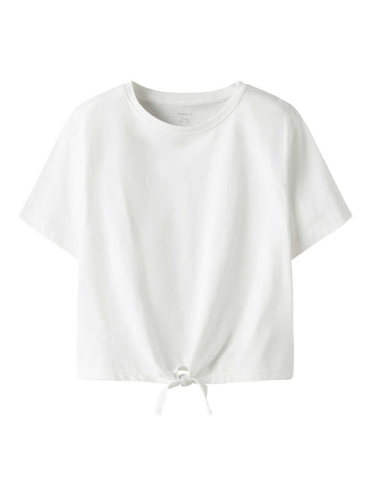 T-shirt bianca unisex bambino Name It Brigh
