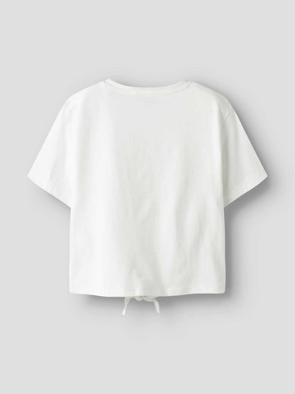 T-shirt bianca unisex bambino Name It Brigh