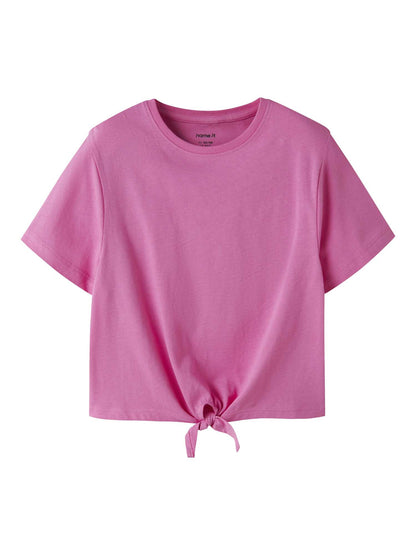 T-shirt maniche corte unisex bambino Name It color fucsia