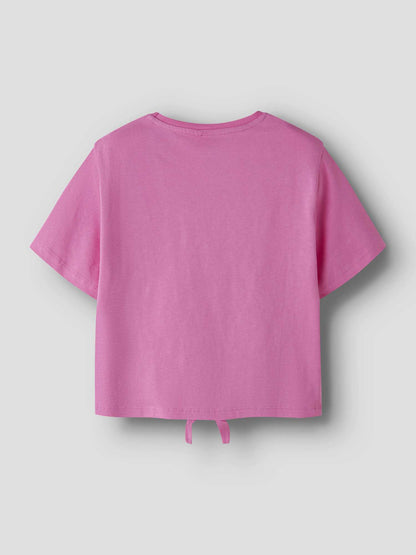 T-shirt maniche corte unisex bambino Name It color fucsia