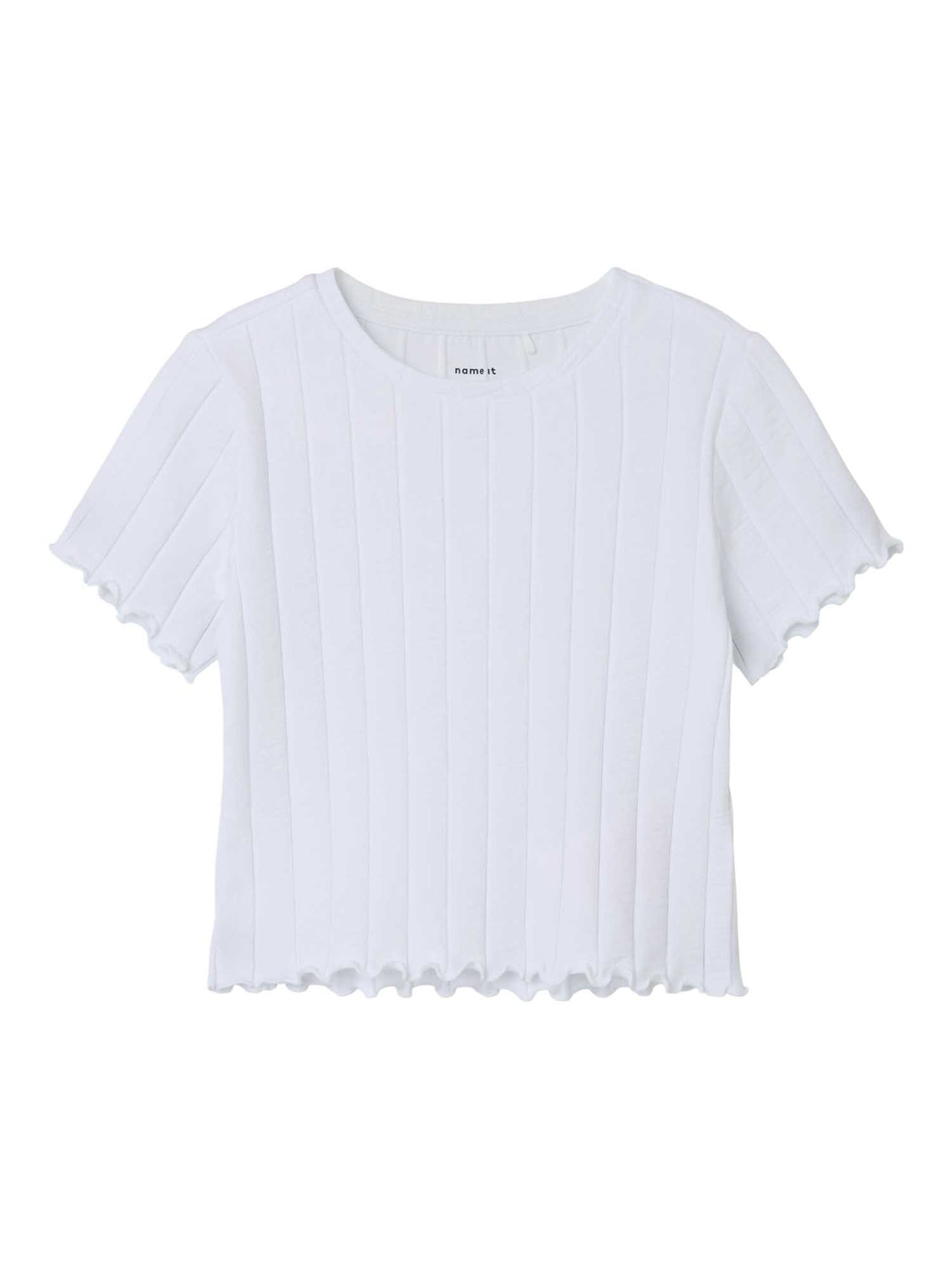 T-shirt unisex bambino Name It Brigh bianca