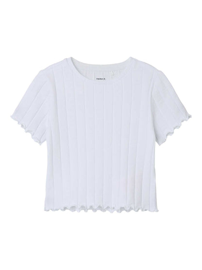 T-shirt unisex bambino Name It Brigh bianca
