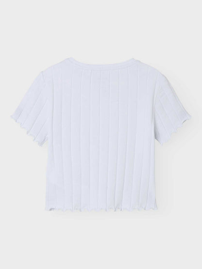 T-shirt unisex bambino Name It Brigh bianca