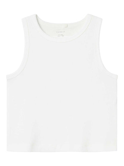 Canotta bianca unisex bambino Name It 13236672 Brigh
