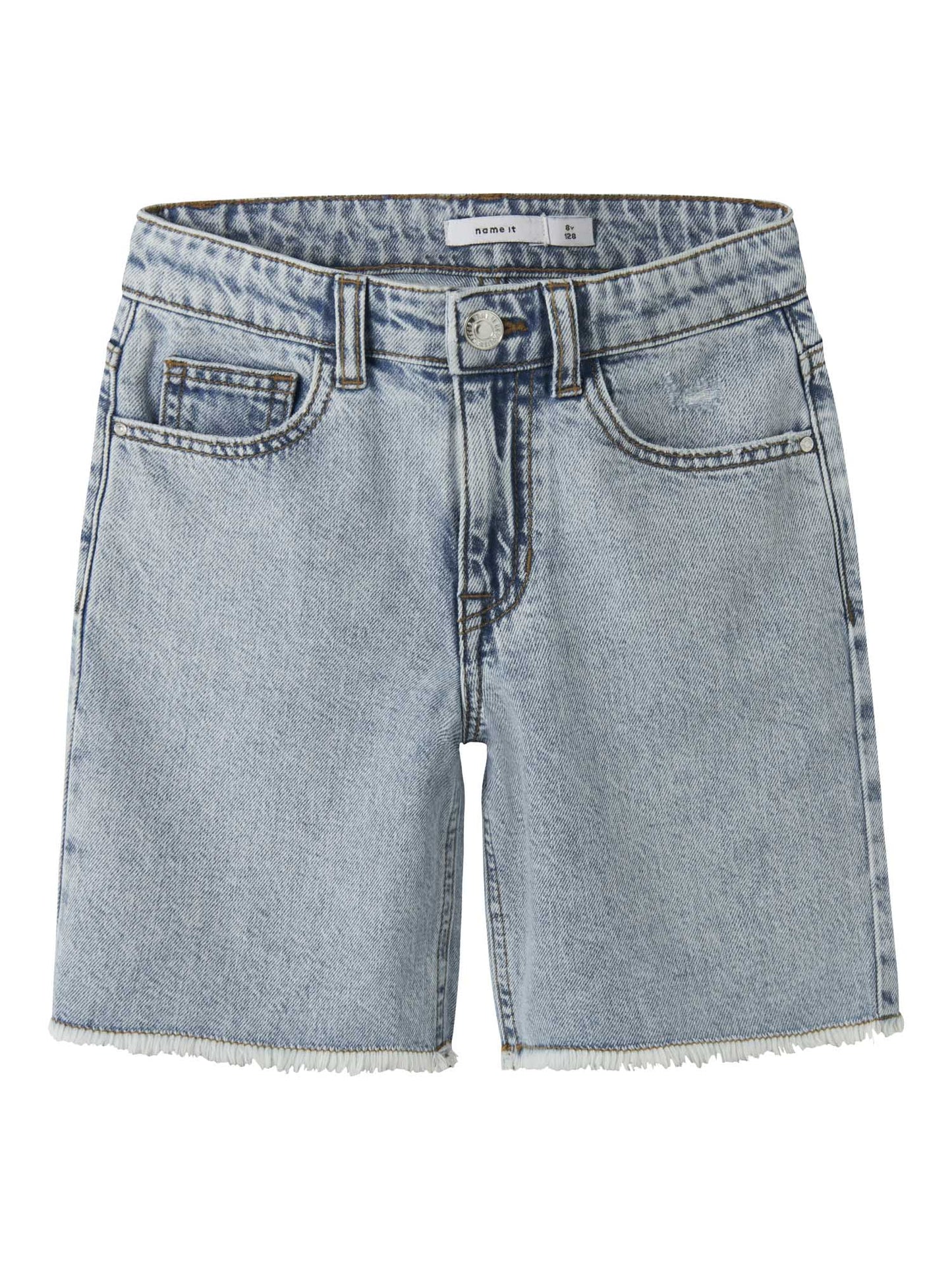 Shorts denim wide Name It unisex bambino per la primavera