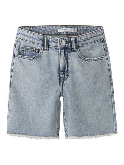 Shorts denim wide Name It unisex bambino per la primavera