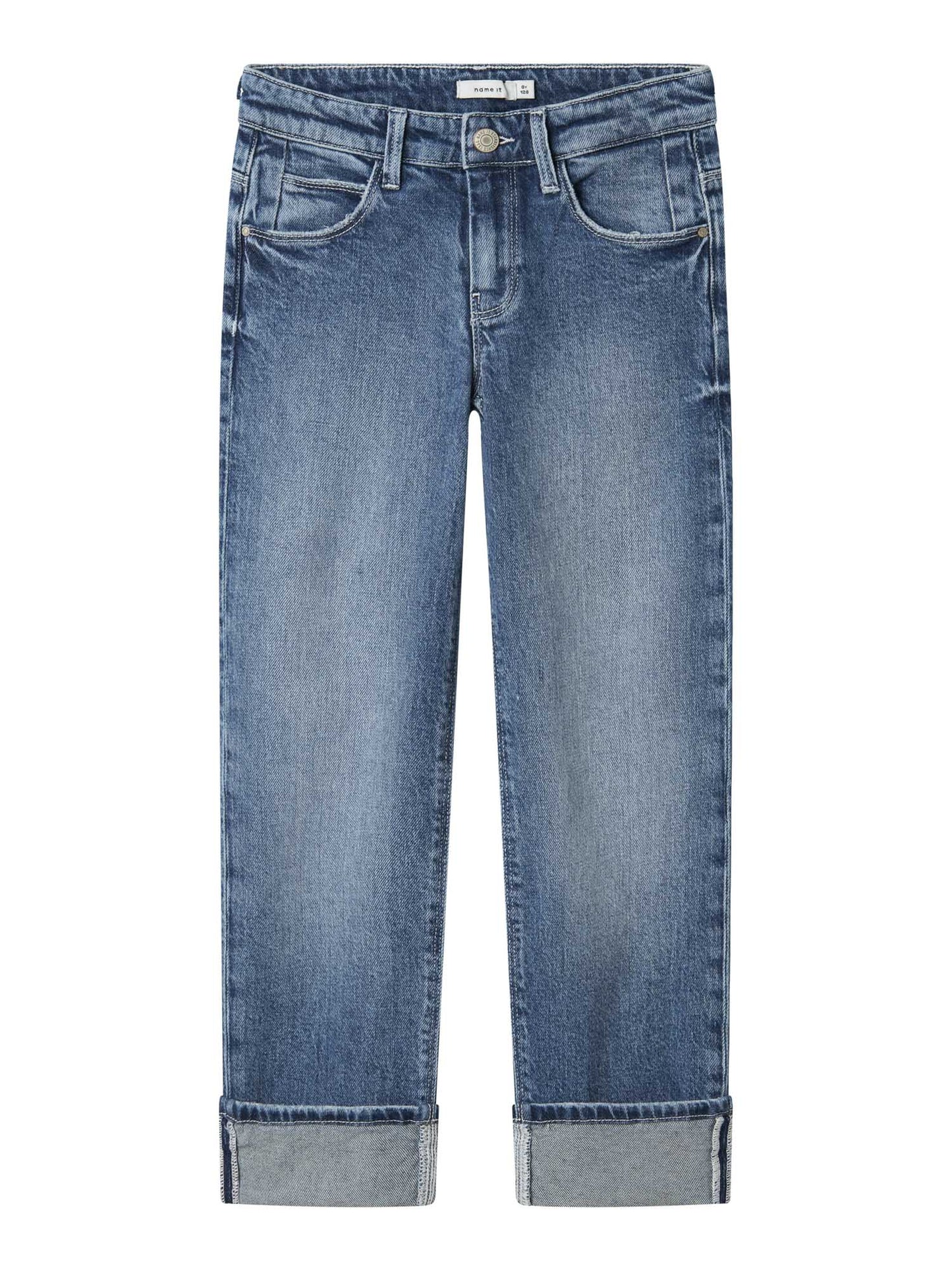 Jeans straight leg Name It unisex bambino blu medio