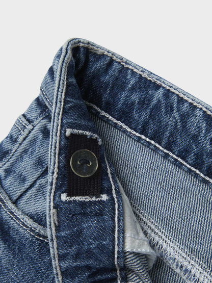 Jeans Name It NmfRose Straight Fold unisex bambino in denim
