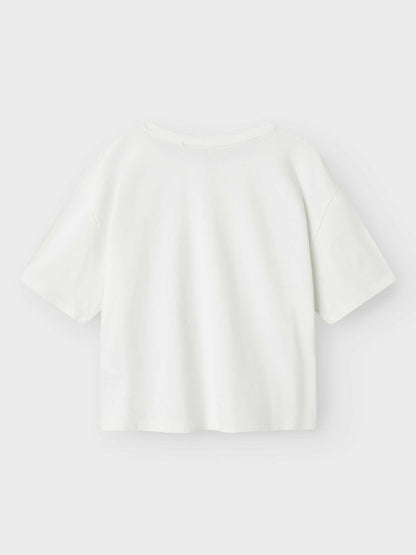 T-SHIRT JIXI STITCH NAME IT DA BAMBINA BIANCO