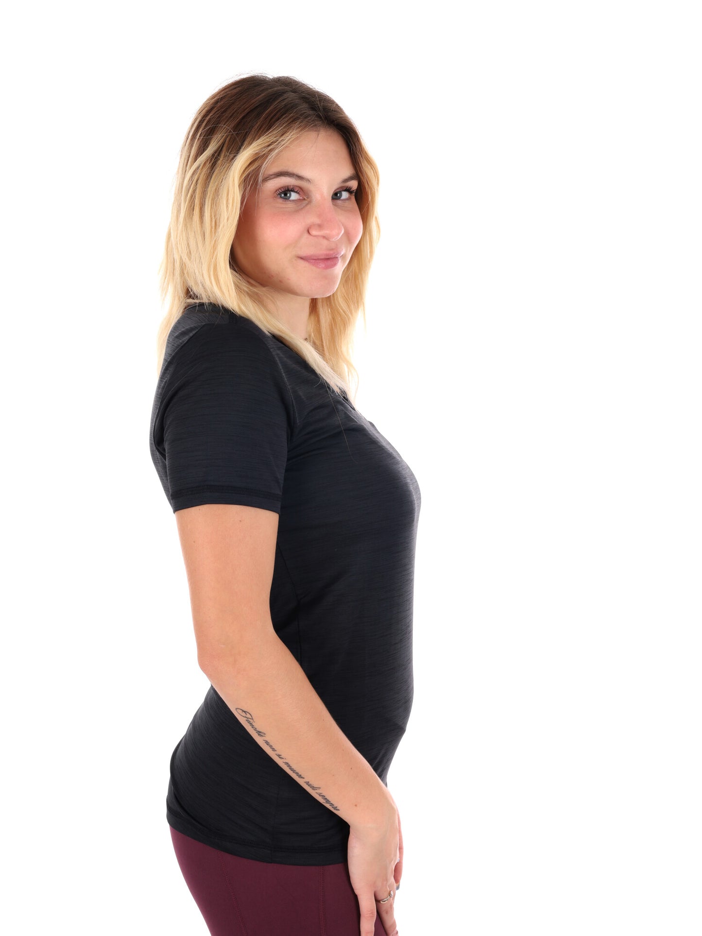 T-SHIRT TRAINING GAMINEL ENERGETICS DA DONNA NERO