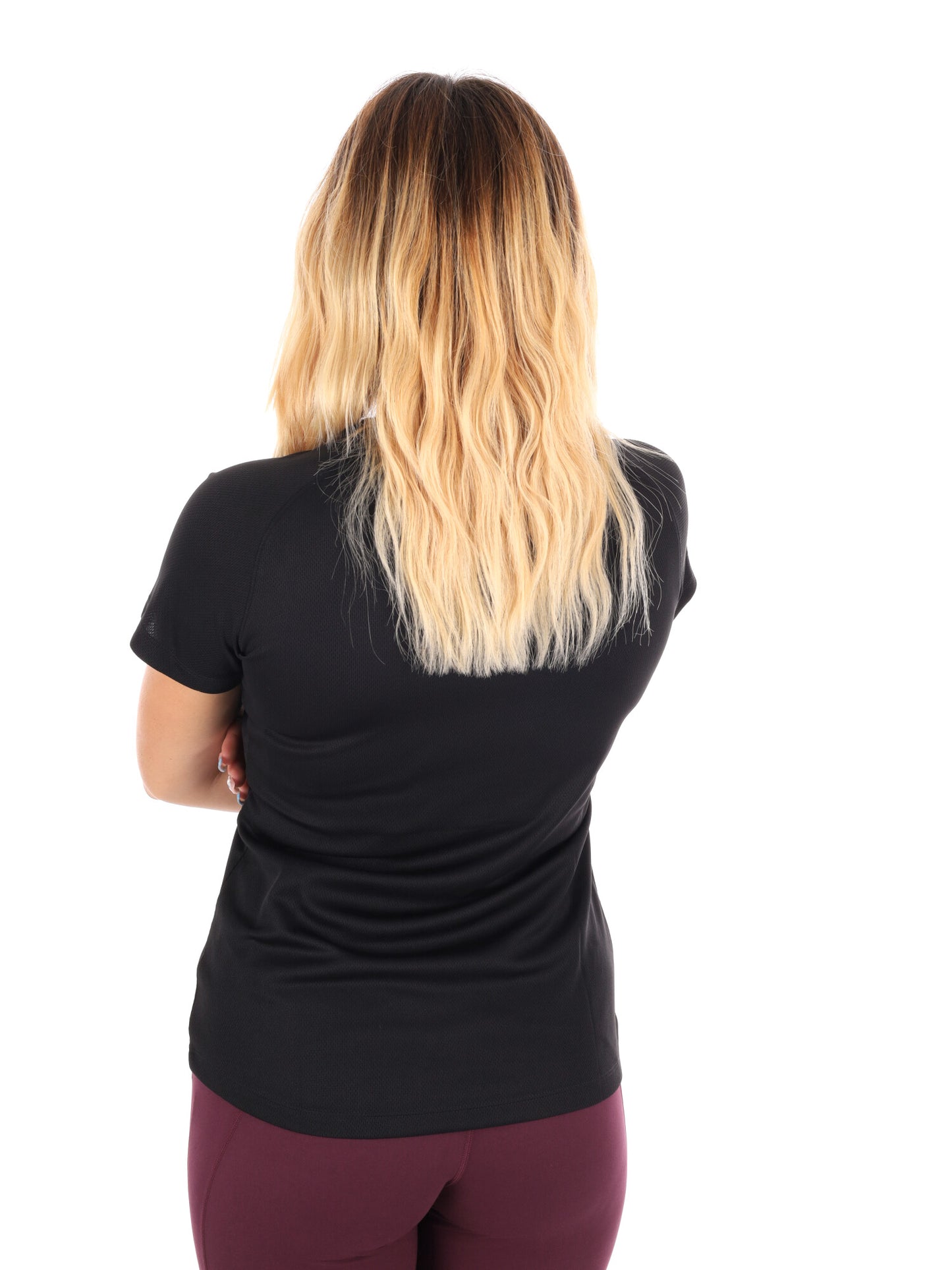 T-SHIRT RUNNING NATALJA ENERGETICS DA DONNA NERO