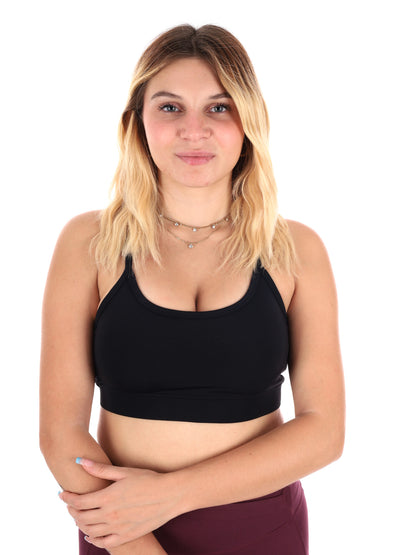 Energetics gigi bra training da donna nero