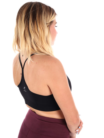 Energetics gigi bra training da donna nero