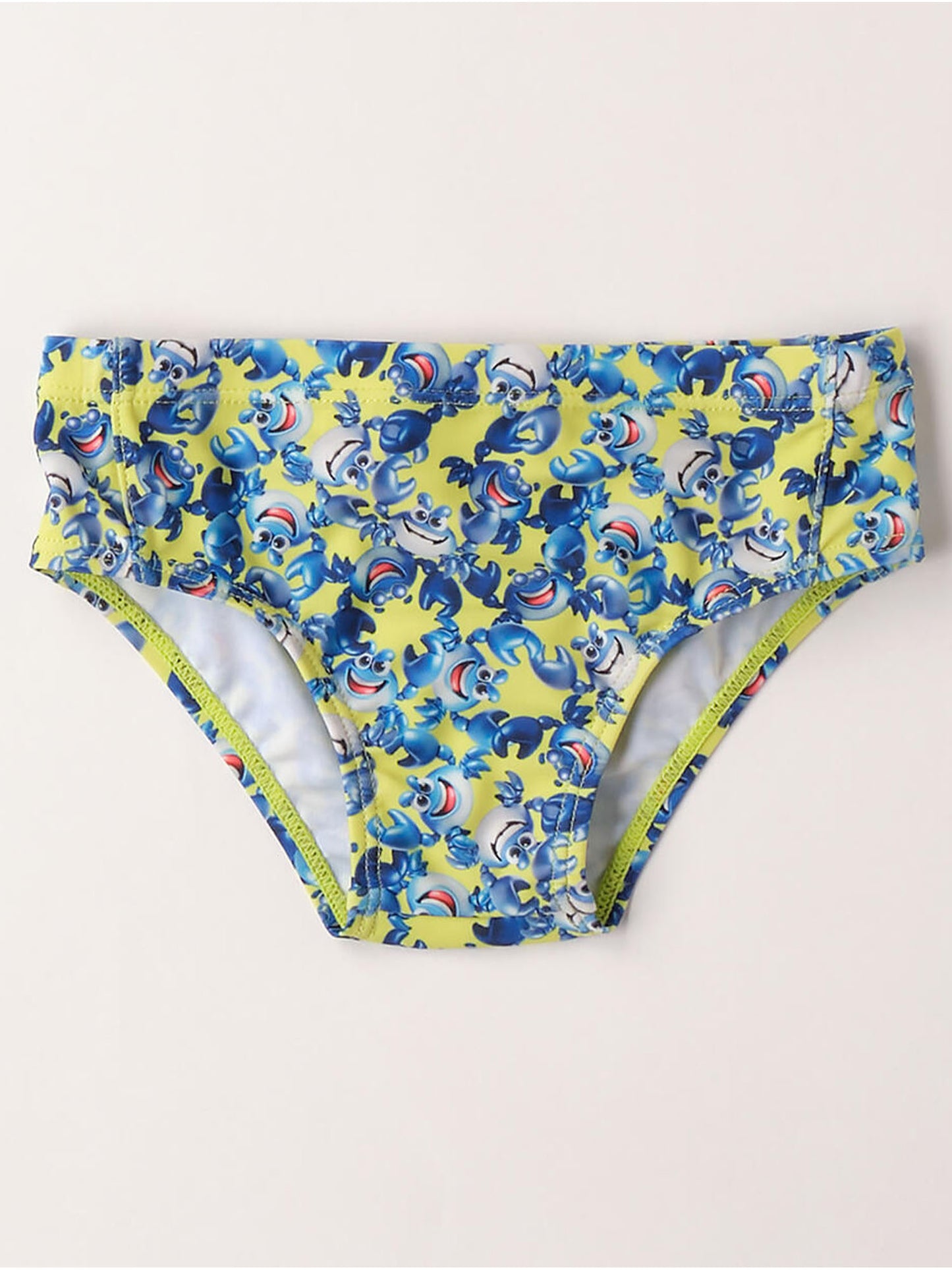 Costume slip giallo unisex bambino Ido per primavera-estate