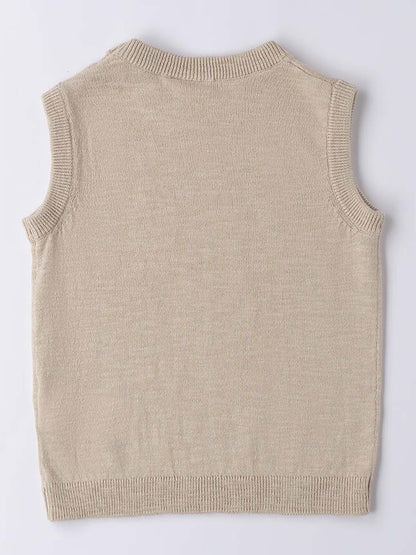 IDO GILET - BEIGE