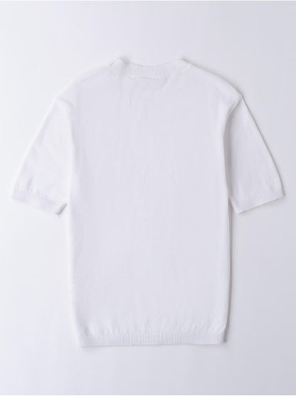 IDO T-SHIRT MAGLIA - BIANCO