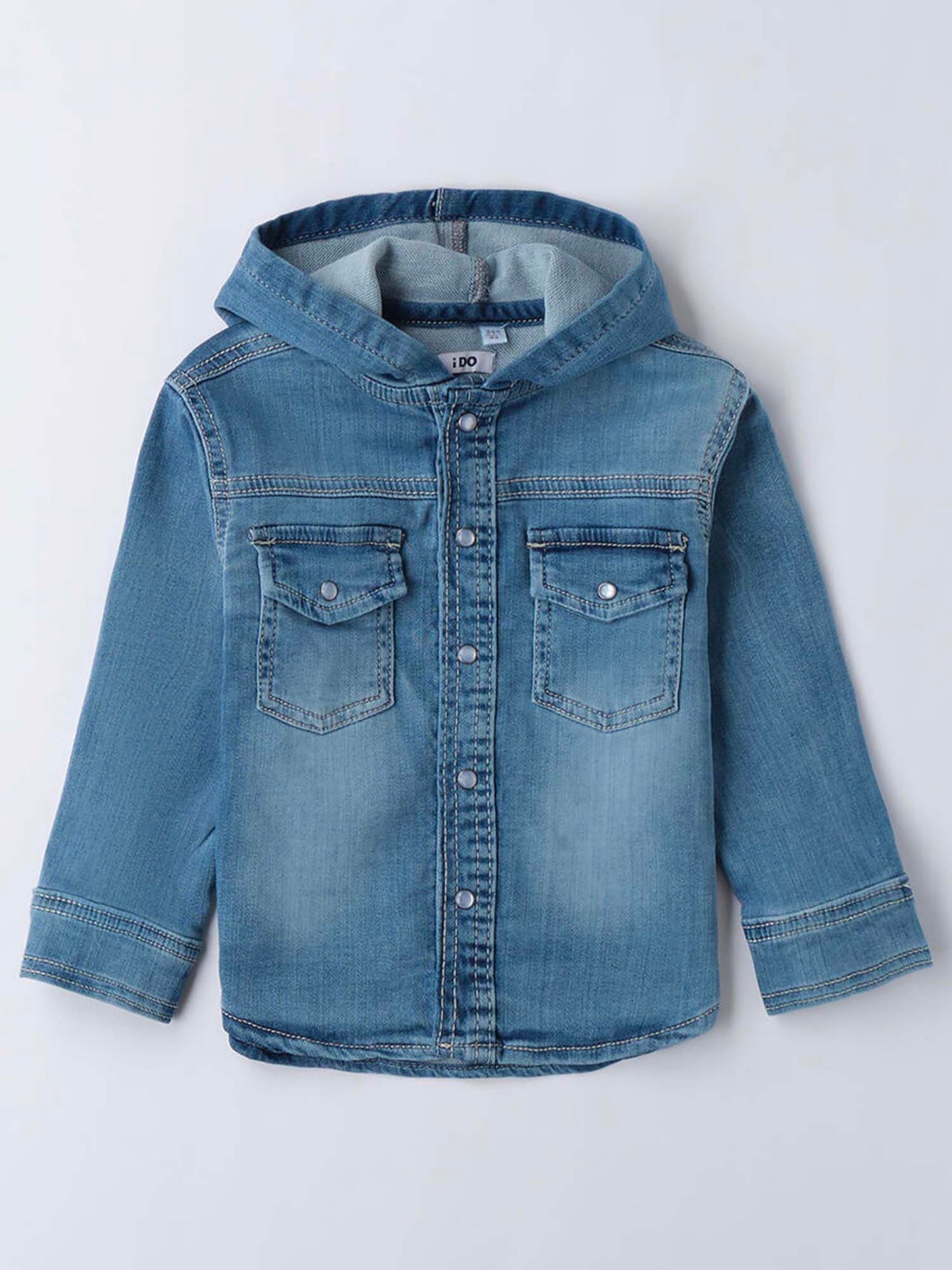 CAMICIA CON CAPPUCCIO IDO BAMBINO JEANS