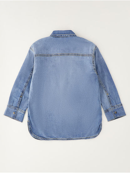 Ido camicia in denim per bambino unisex
