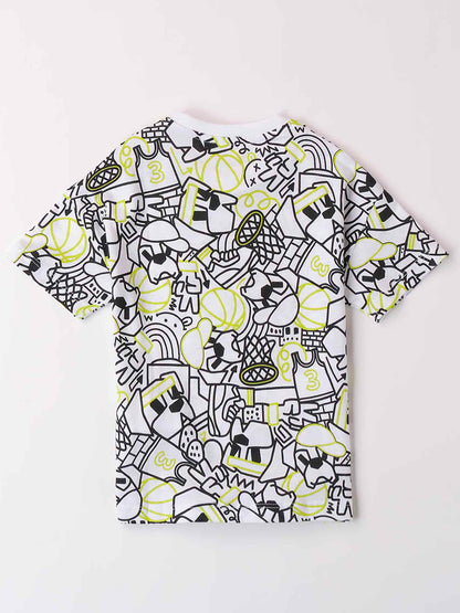 T-SHIRT CON STAMPA IDO BAMBINO FANTASIA