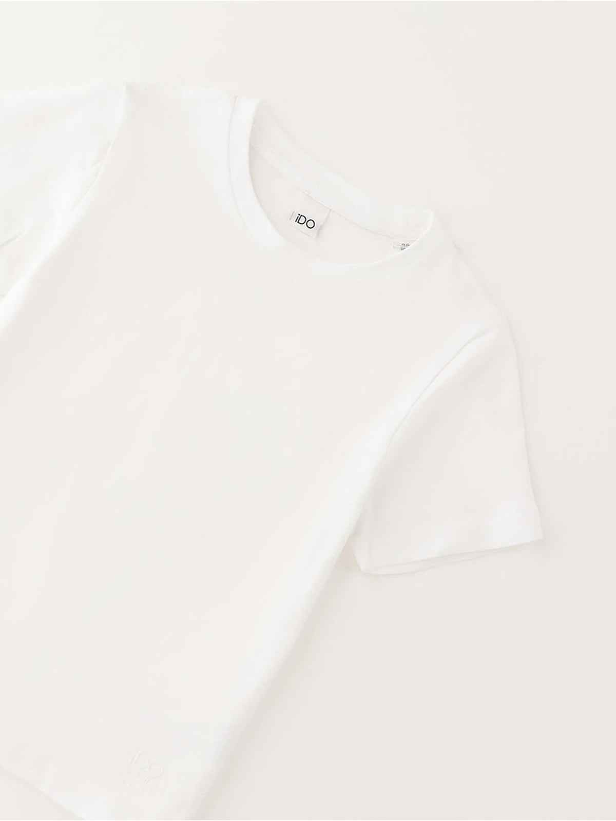 Ido t-shirt mm da bambino/a bianco