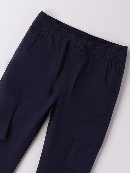 PANTALONE CARGO IDO BAMBINO BLU