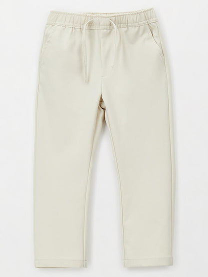 Pantalone beige da bambino unisex Ido per primavera estate