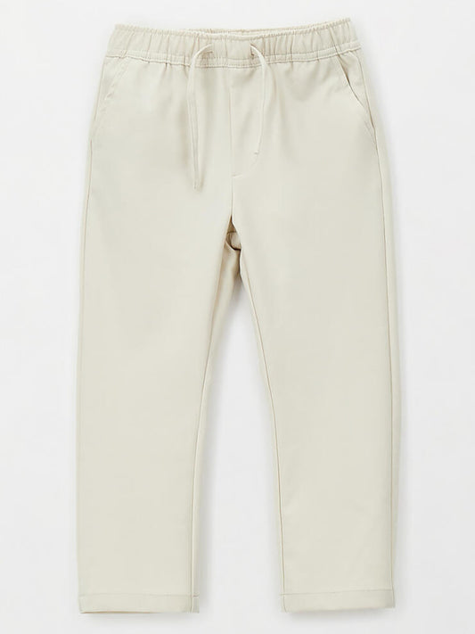 Pantalone beige da bambino unisex Ido per primavera estate