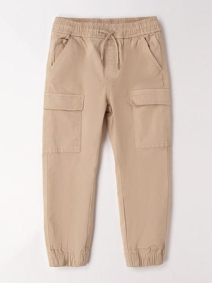 Pantaloni twill beige unisex bambino Ido, perfetti per la primavera