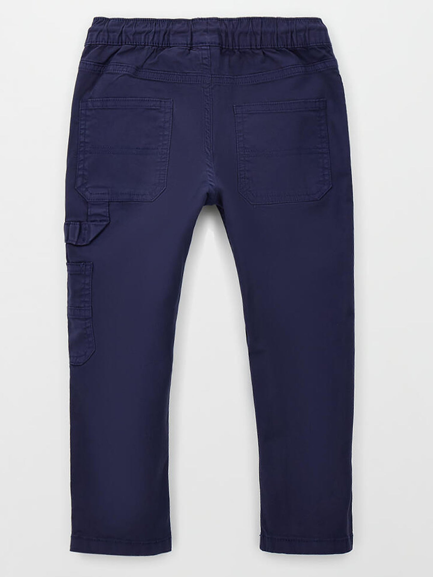Pantaloni twill unisex bambino in blu di Ido