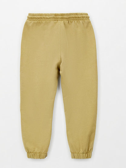 Pantaloni felpa beige unisex bambino Ido