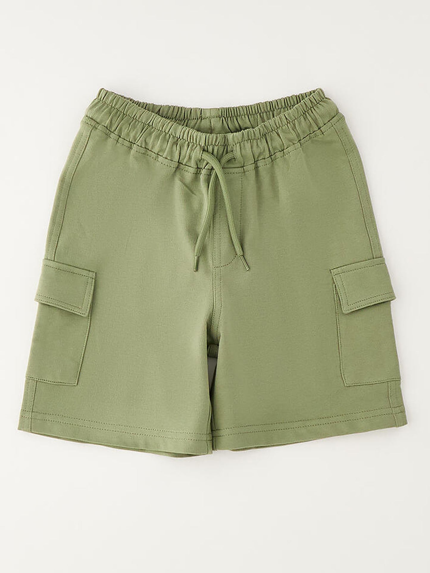 Bermuda verde unisex bambino Ido per la primavera-estate