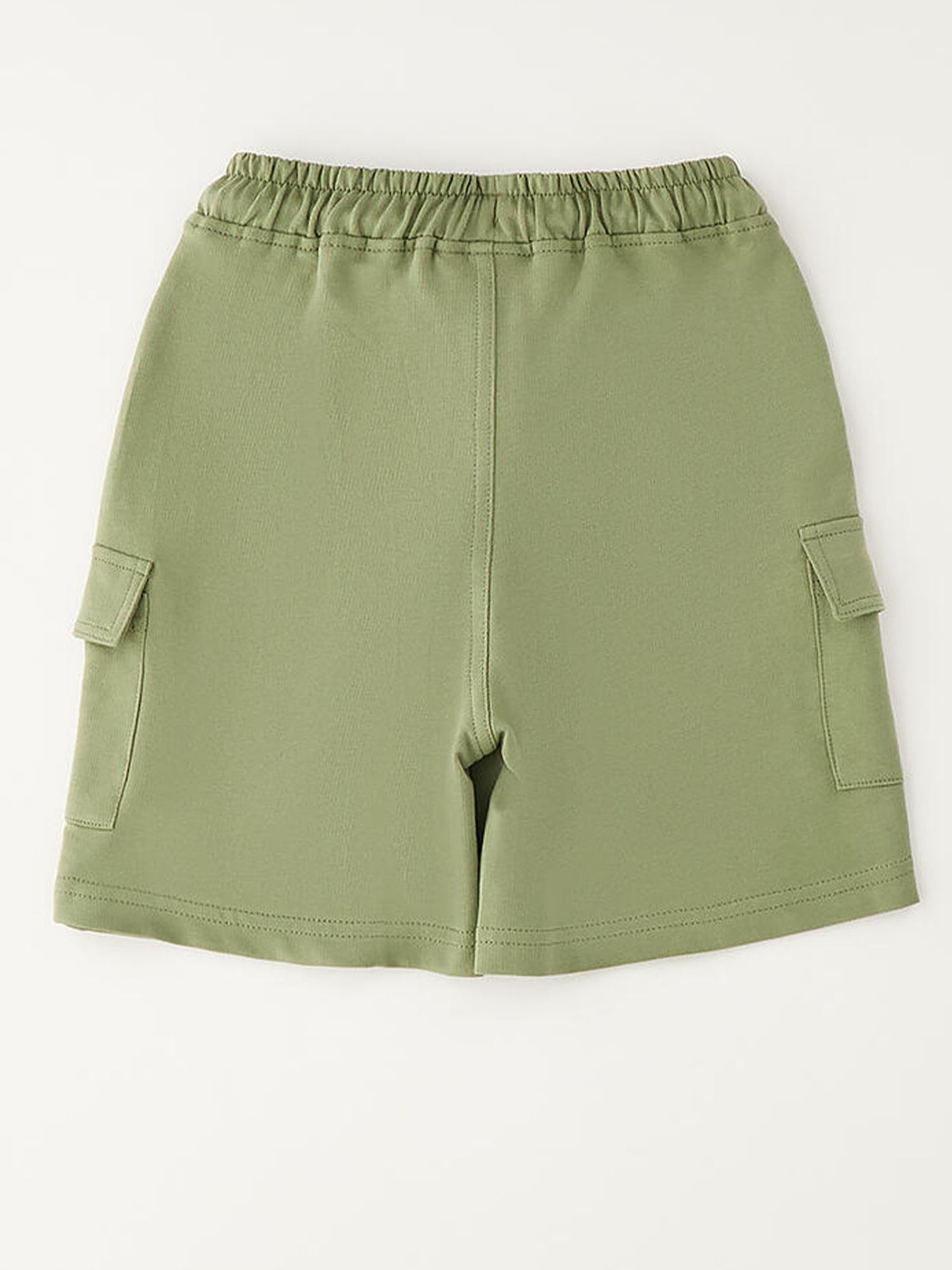 Bermuda verde unisex bambino Ido per la primavera-estate