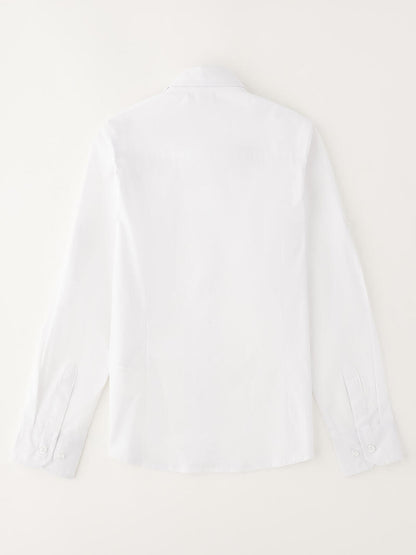 Ido camicia a maniche lunghe unisex bambino bianca