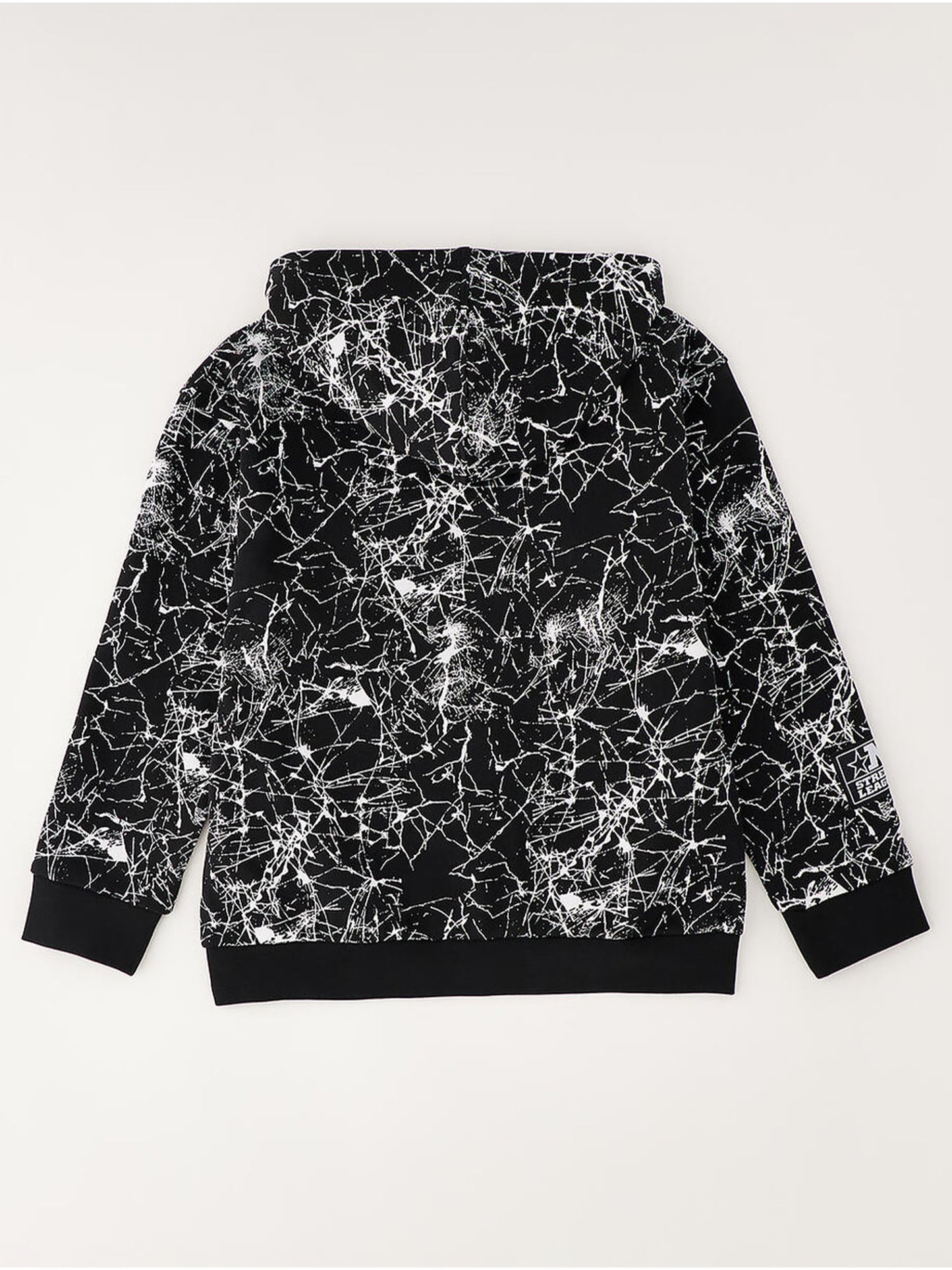 Felpa con zip Ido nera per bambino unisex