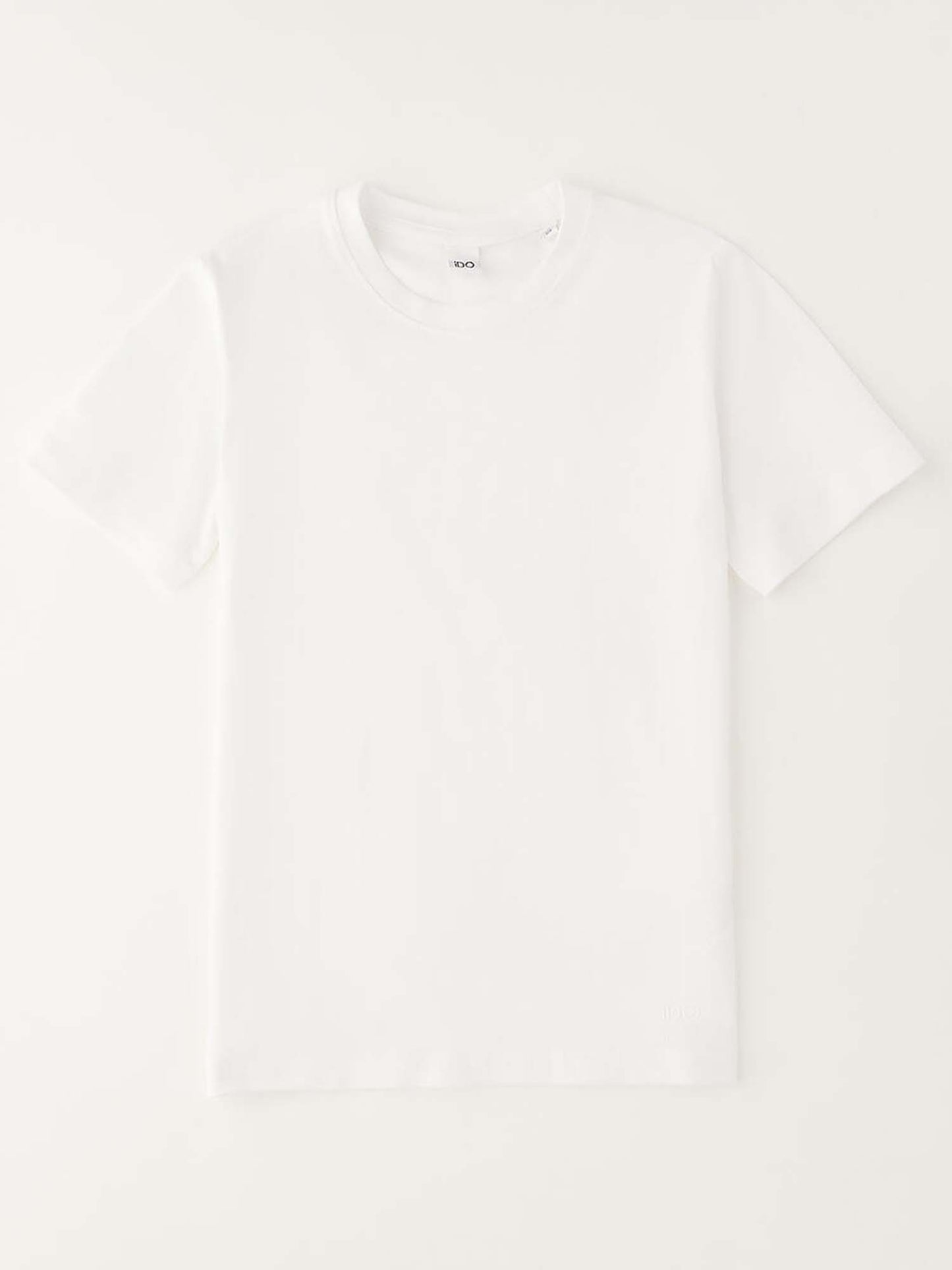 Ido t-shirt a maniche corte unisex bambino bianca