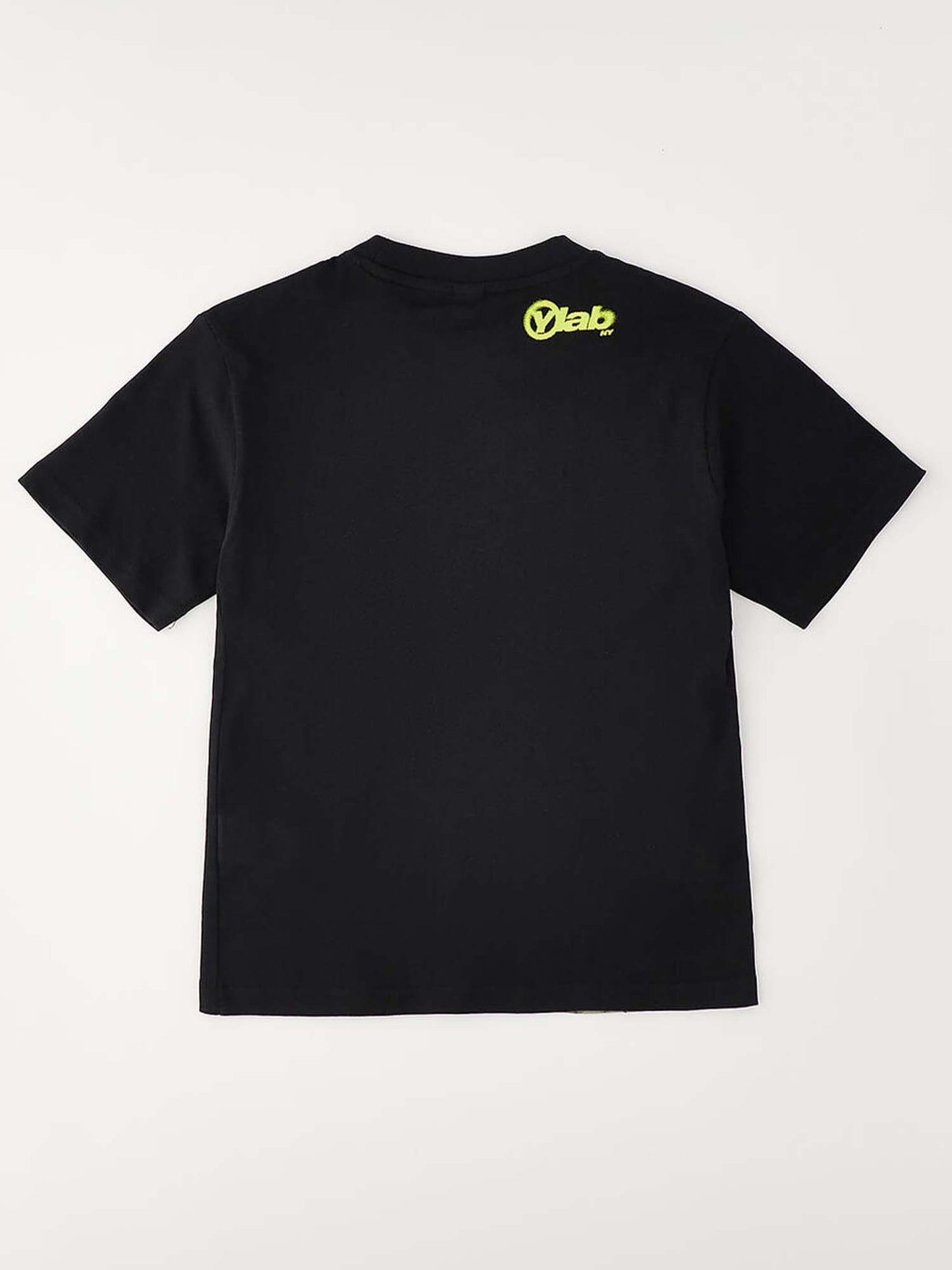 T-shirt maniche corte Ido nera unisex bambino