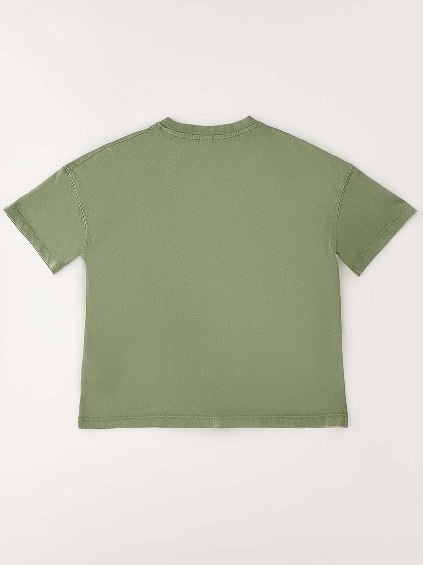 T-shirt verde da bambino unisex di Ido, modello 4G636 5454