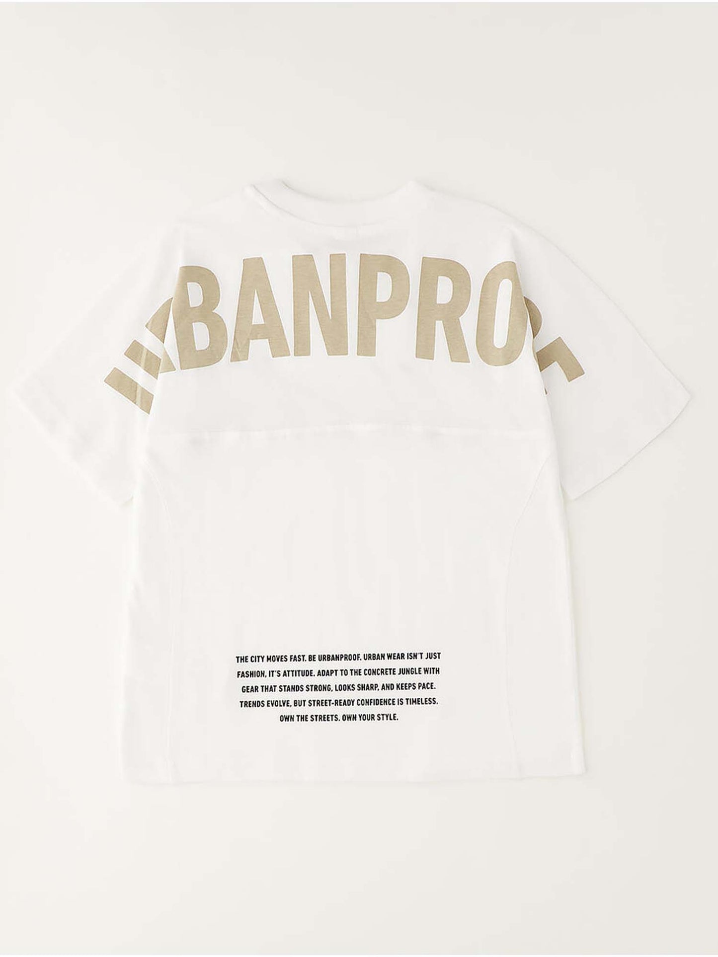 T-shirt bianca a maniche corte unisex bambino di Ido