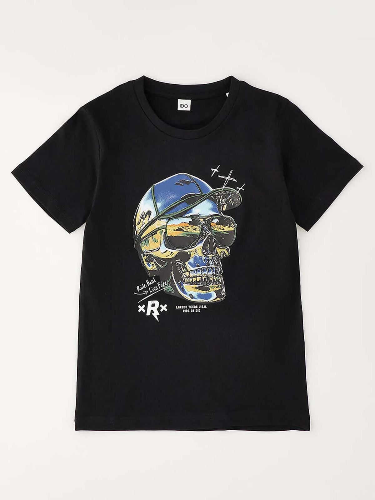 Ido t-shirt mm da bambino/a nero