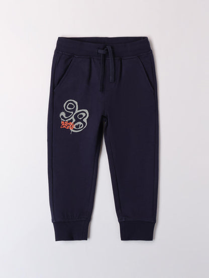 PANTALONE JOGGING IDO BAMBINO BLU