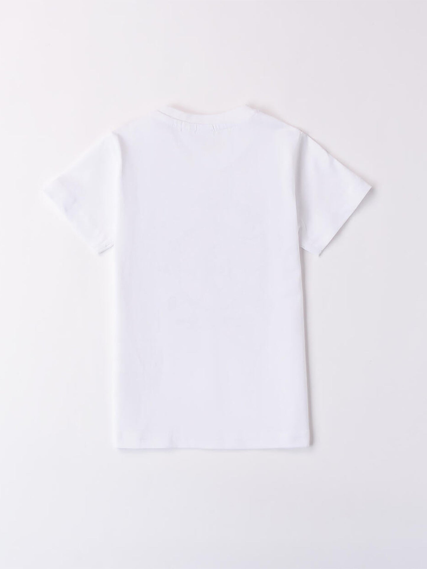 T-SHIRT CON STAMPA IDO BAMBINO BIANCO