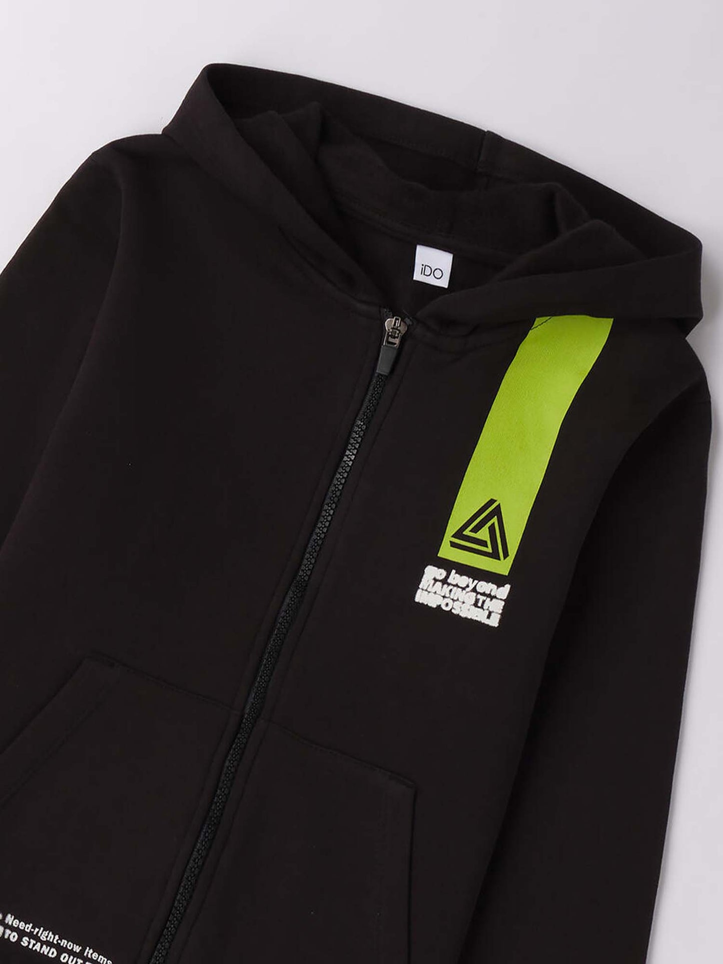 FELPA CON CAPPUCCIO BTS iDO DA RAGAZZO NERO