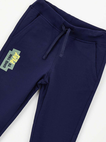 Pantaloni Ido blu per bambino e bambina unisex