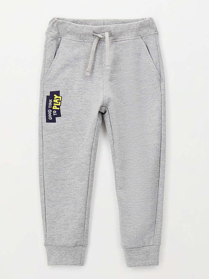 Ido pantaloni unisex bambino in cotone grigio per la primavera estate